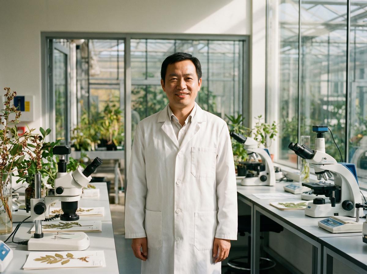 福利姬植物专家陈建华