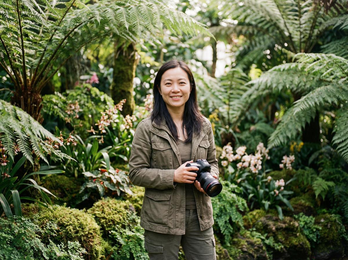 福利姬植物摄影师林晓薇